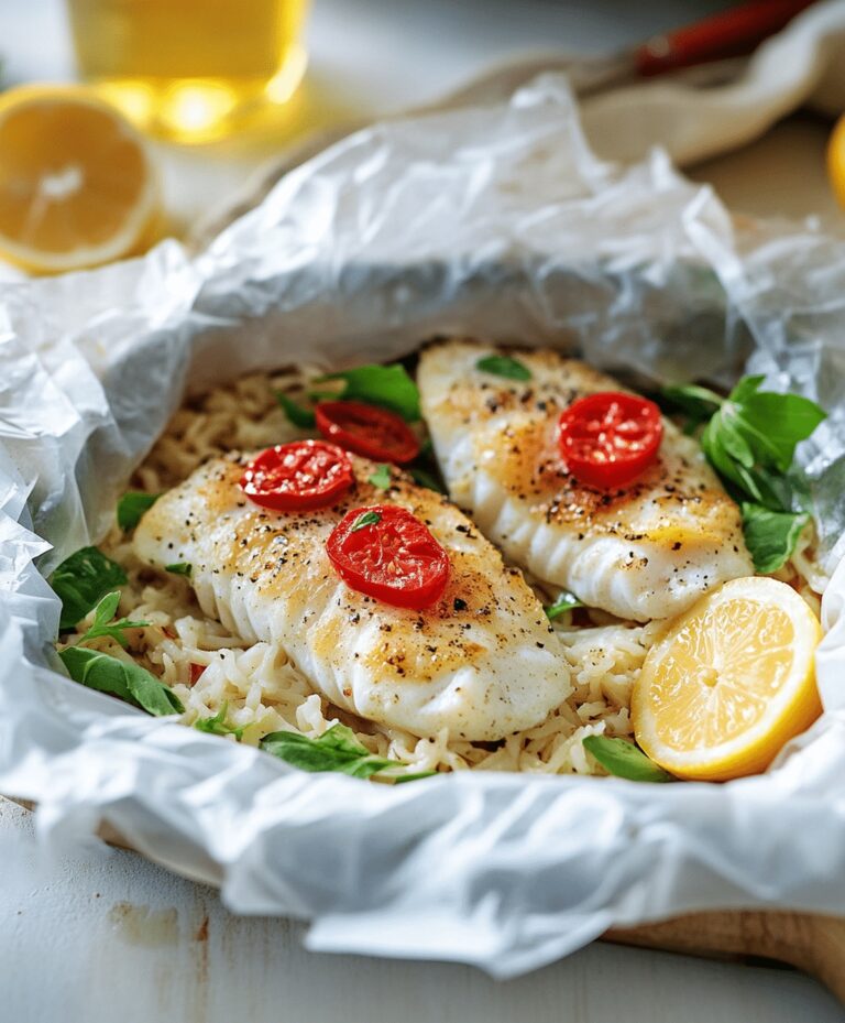 Fish En Papillote Recipe
