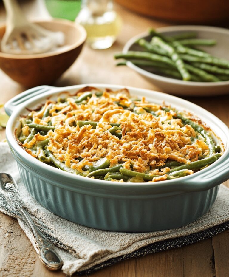 Classic Green Bean Casserole Recipe