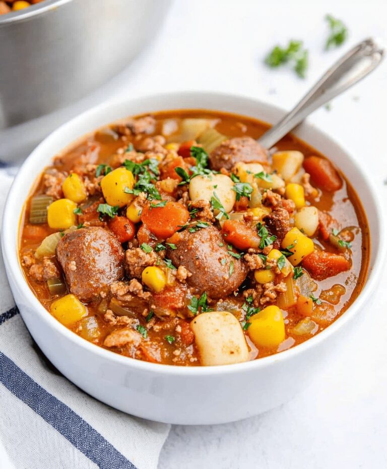 Hearty Crockpot Cowboy Stew Recipe