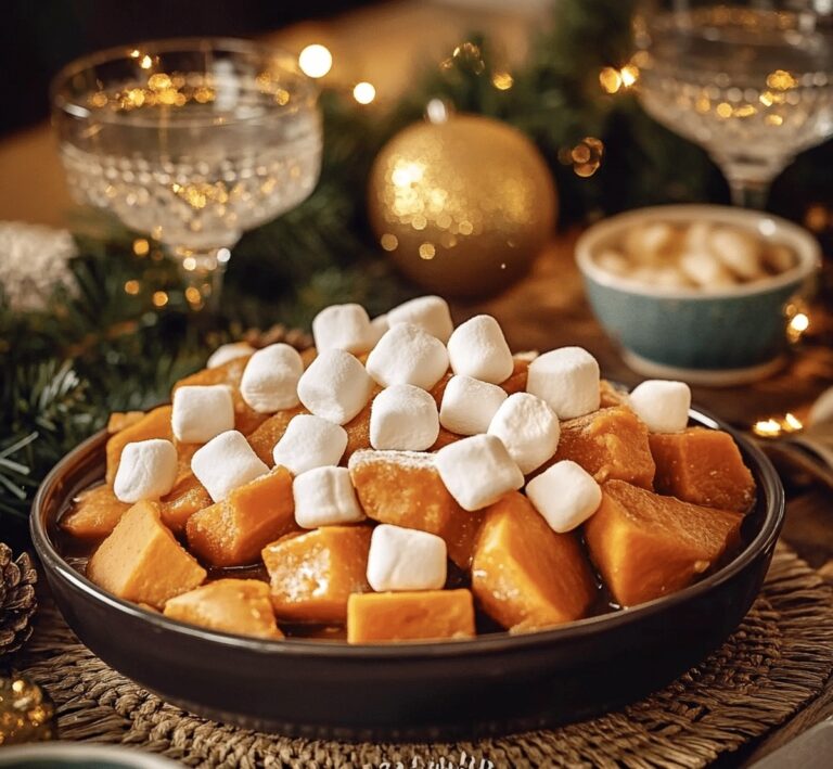 Crockpot Sweet Potatoes With Marshmallows Recipe