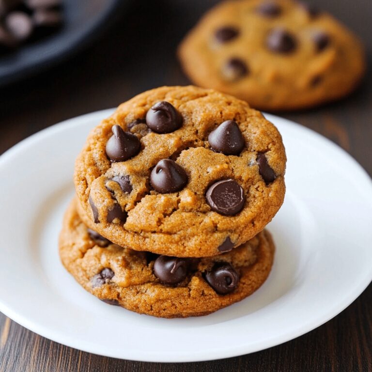 Pumpkin Chocolate Chip Cookies Recipe