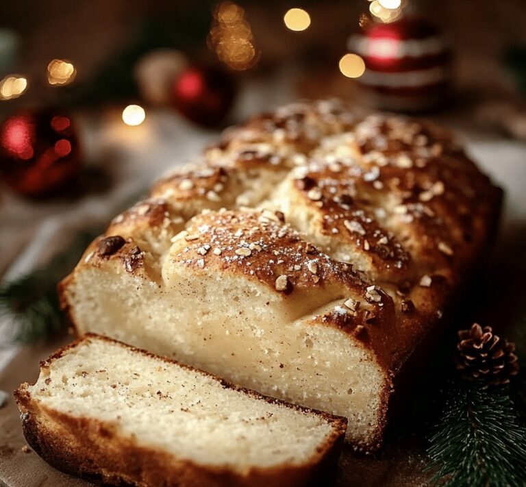 Christmas Eggnog Bread Recipe