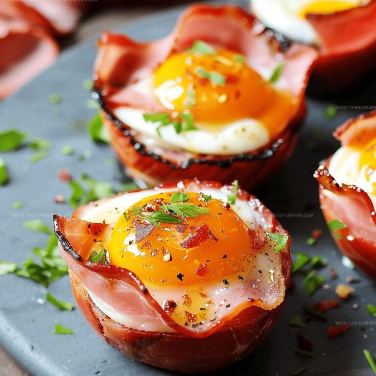 Brunchy Ham and Egg Cups Recipe