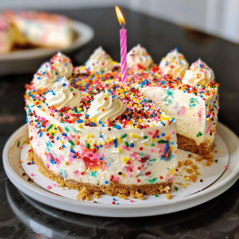 Birthday Cake Cheesecake Recipe