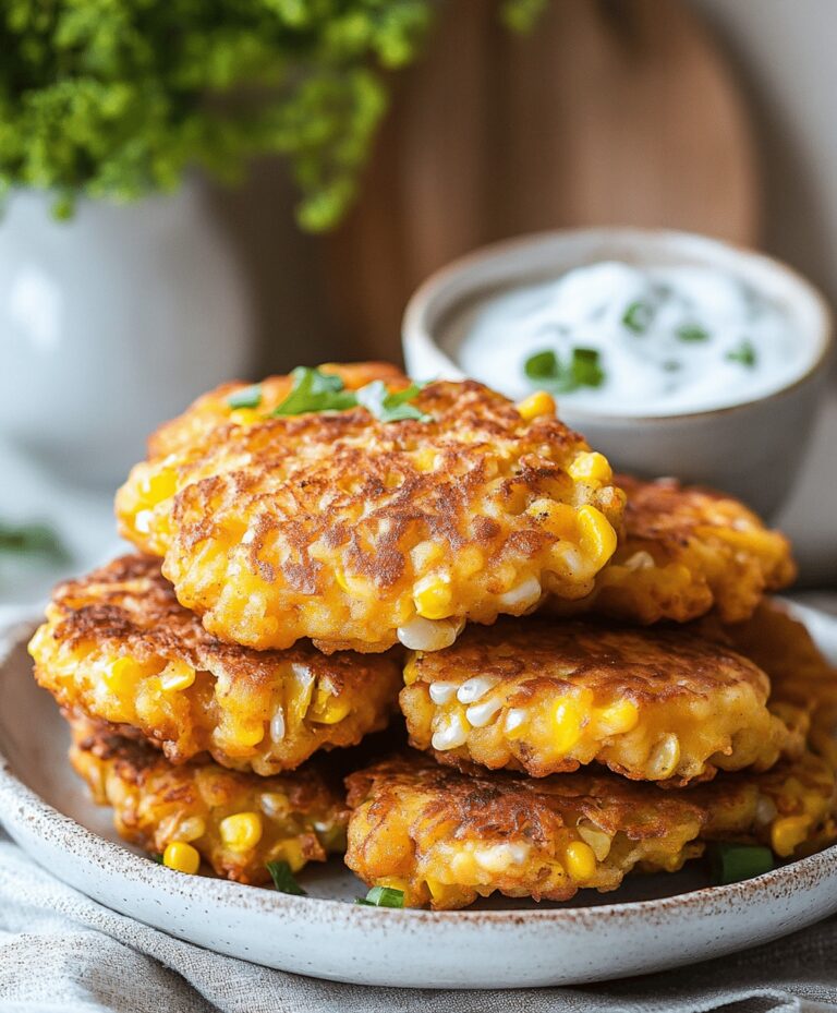Corn Fritters Recipe