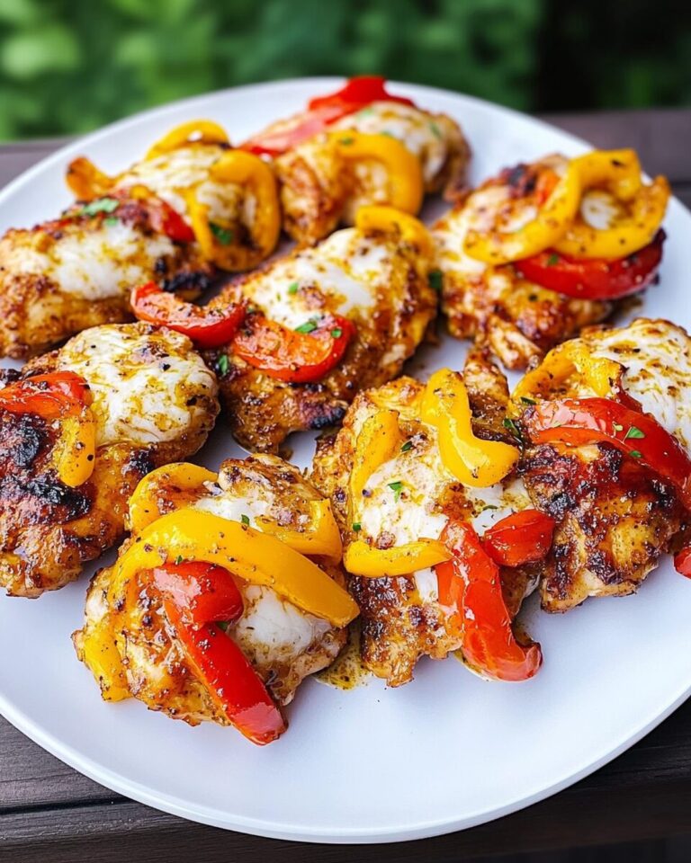 Cajun Chicken with Creamy Bell Peppers Recipe