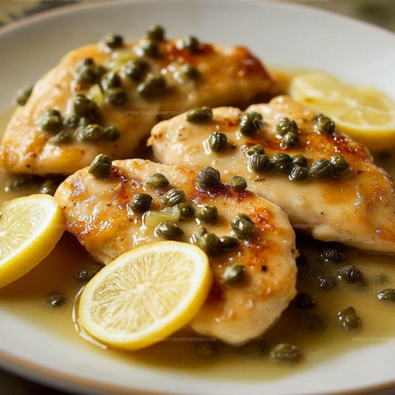 Chicken with Lemon-Caper Sauce Recipe