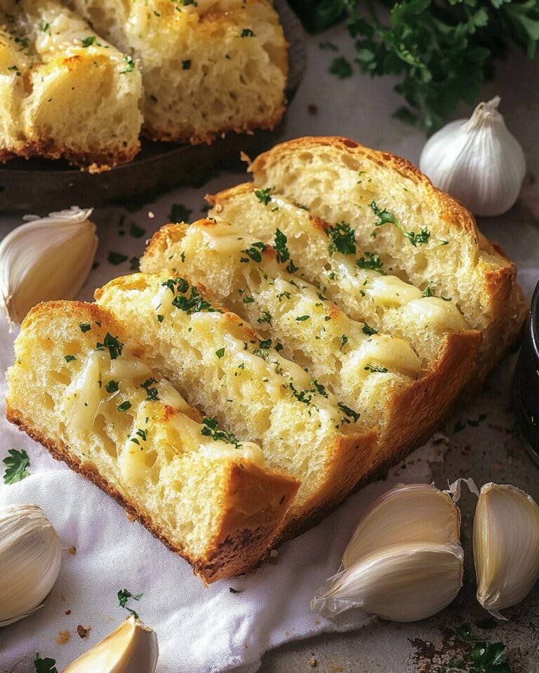 Buttery Homemade Garlic Bread Recipe