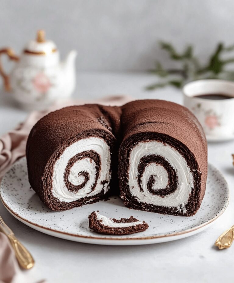 Choco Swiss Roll Delight Recipe