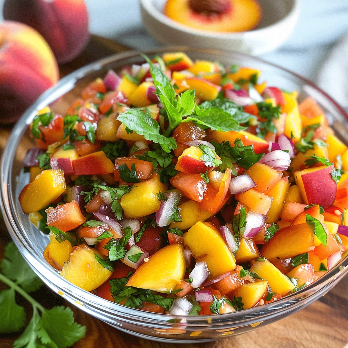 Fresh Peach Salsa Recipe
