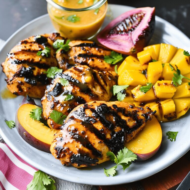 Grilled Mango Chicken Recipe
