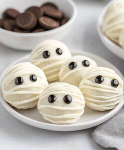 Mummy Oreo Balls Recipe