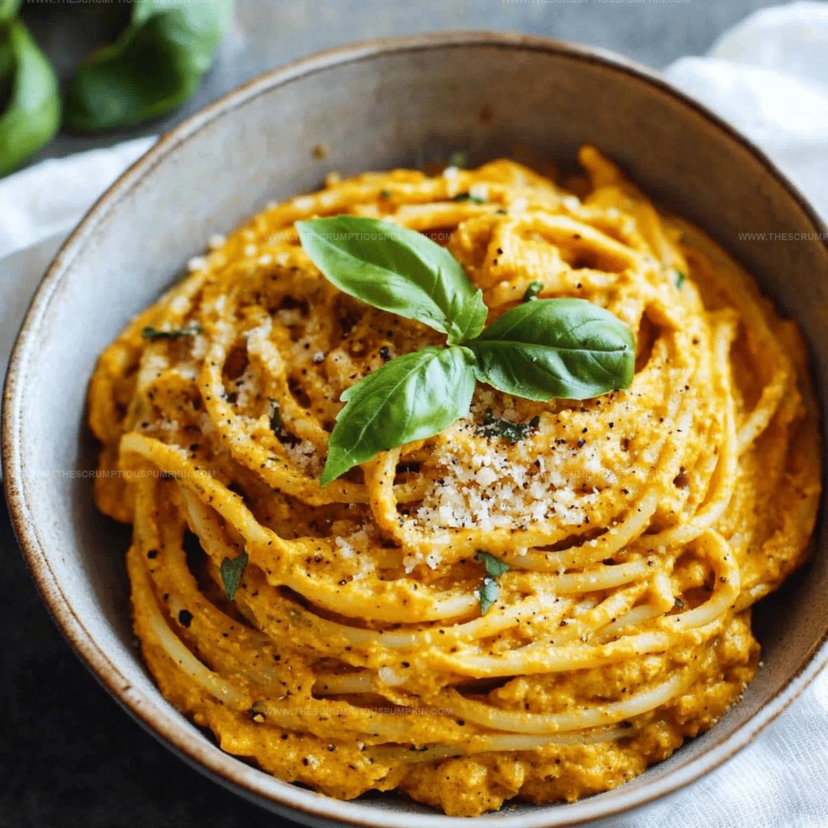 Vegan Pumpkin Pasta Sauce Recipe