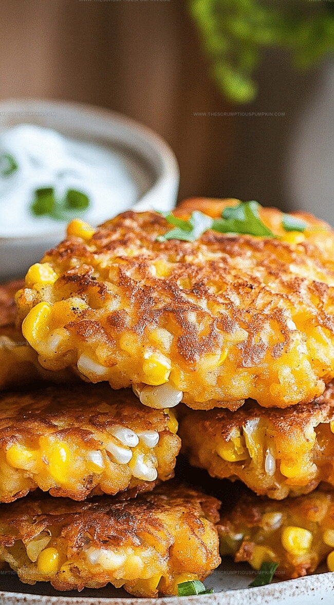 Corn Fritters Recipe Benefits