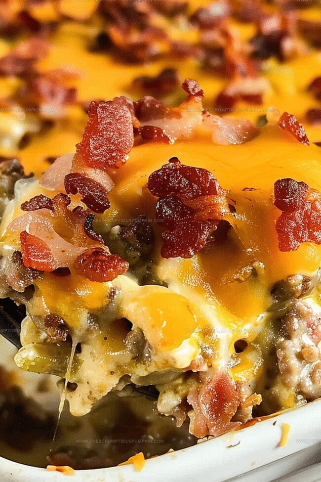 Why Low-Carb Bacon Cheeseburger Casserole Satisfies