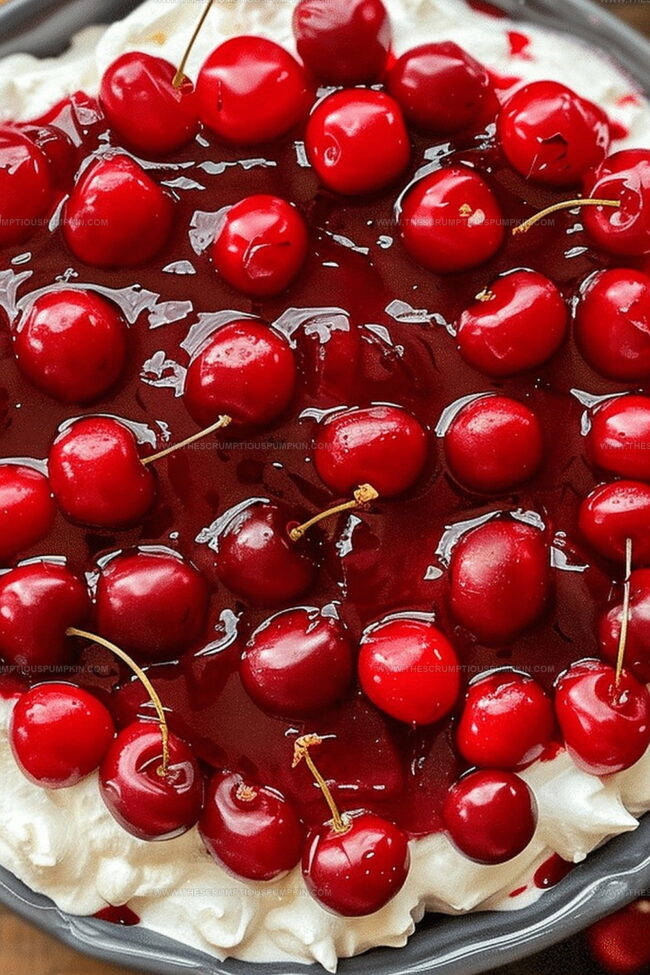 Cherry Cheesecake Dip Bursting with Flavor