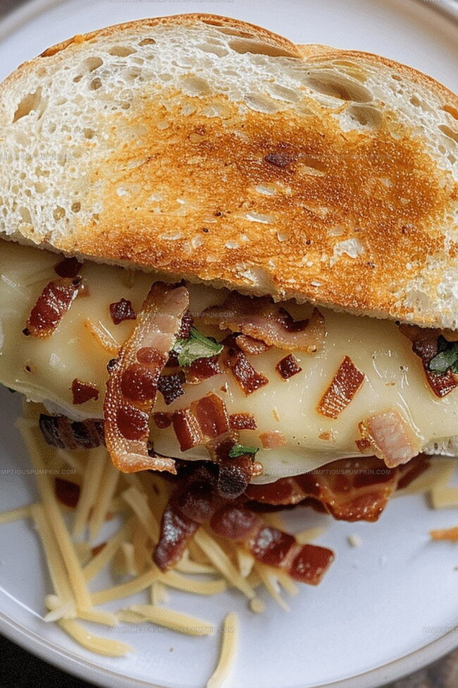 Brie + Bacon = A Grilled Cheese Dream