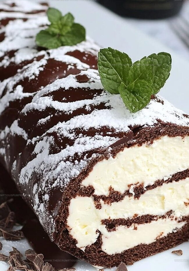 Twist Ideas For Chocolate Roulade With Baileys Cream