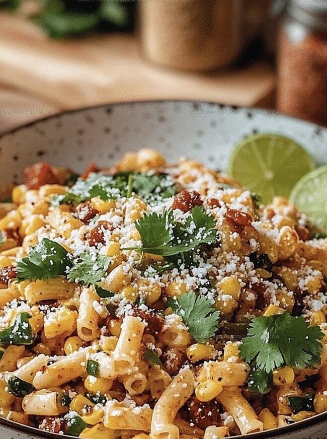 Why Mexican Street Corn Pasta Salad Is So Bold And Tasty
