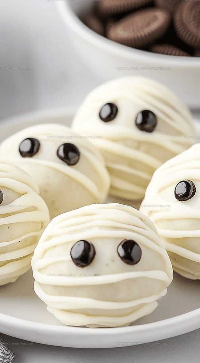 Why Mummy Oreo Balls Are Halloween Hits