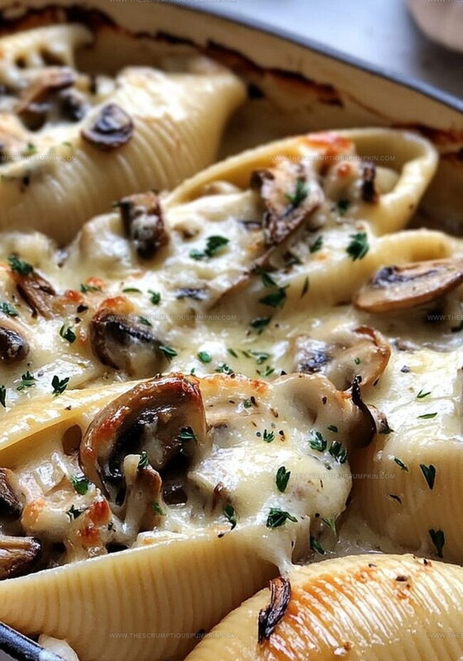 Twist Ideas For Creamy Garlic Mushroom Stuffed Shells