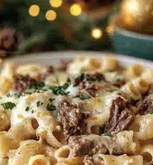 How To Make Philly Cheesesteak Pasta Easily