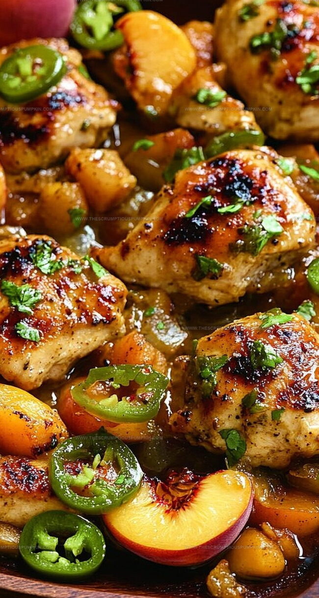 Why Jalapeno Peach Chicken Brings Sweet Heat