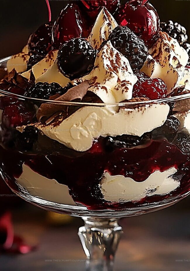 Step-by-Step to Black Forest Trifle Bliss