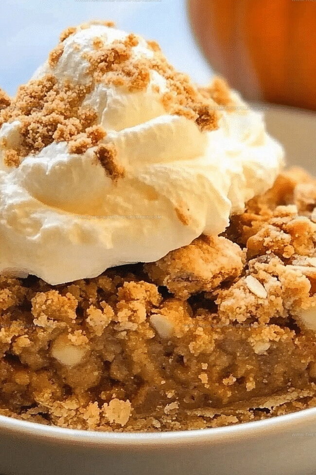 Crispy Pumpkin Crisp with a Sweet Twist