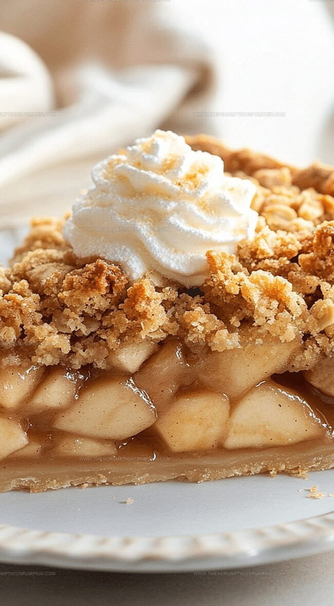 Why Apple Crumble Pie Is a Favorite
