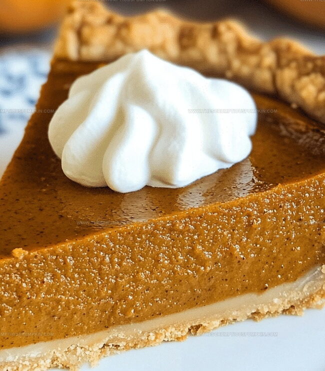 Pro Tips for Perfect Pumpkin Pie