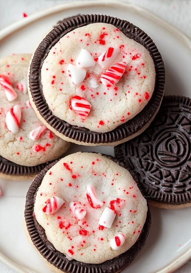 Easy Steps For Peppermint Oreo Christmas Cookies