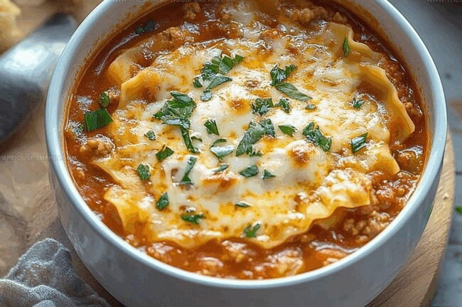 Tips For Flavor-Packed Lasagna Soup
