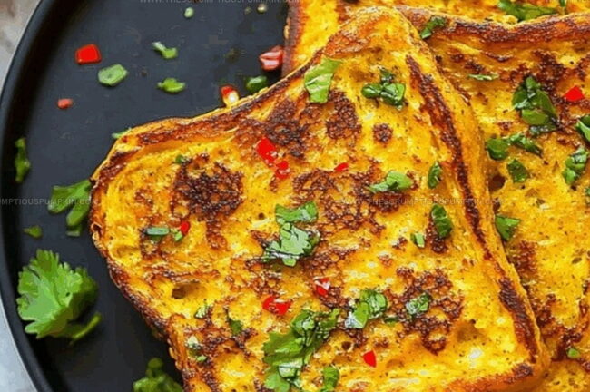 How To Cook Savory Masala French Toast In Minutes