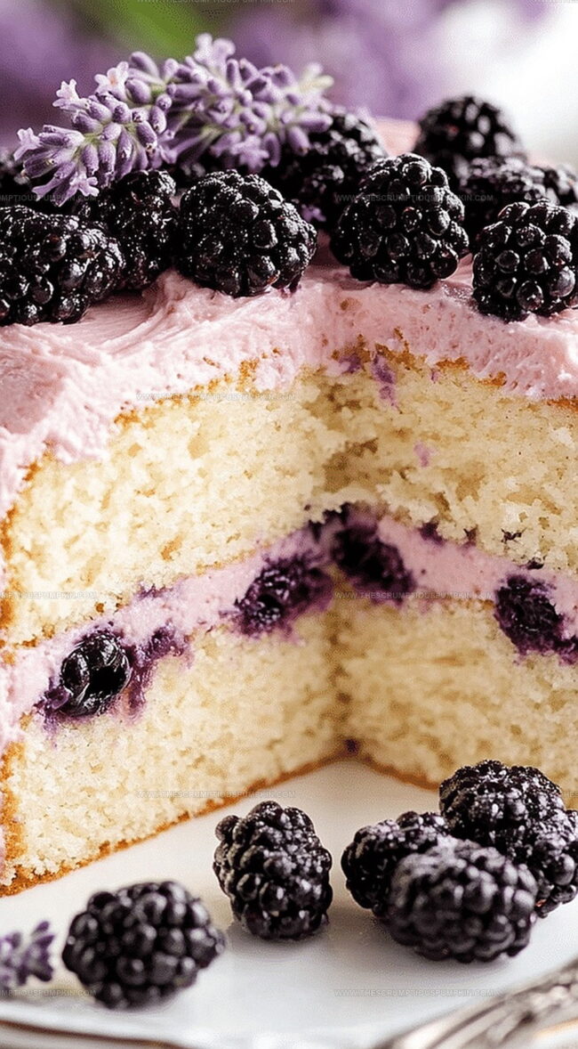 Why Blackberry Lavender Cake Is Unique