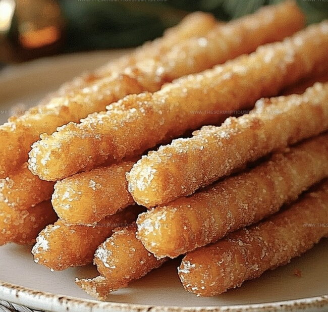 How To Make Crispy Funnel Cake Sticks At Home