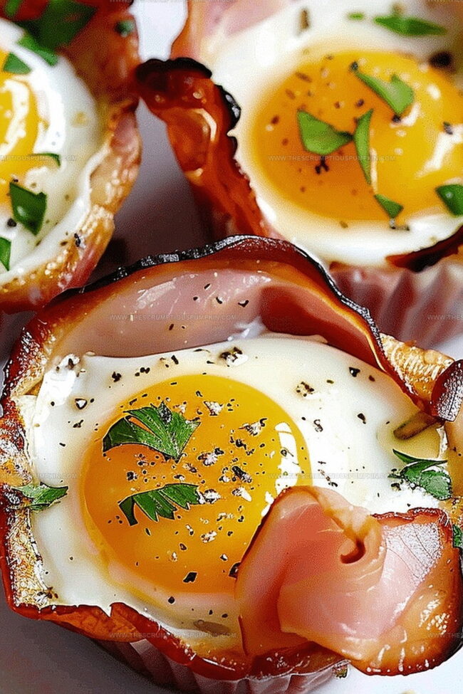 Ham and Egg Cups — A Perfect Portable Breakfast Treat