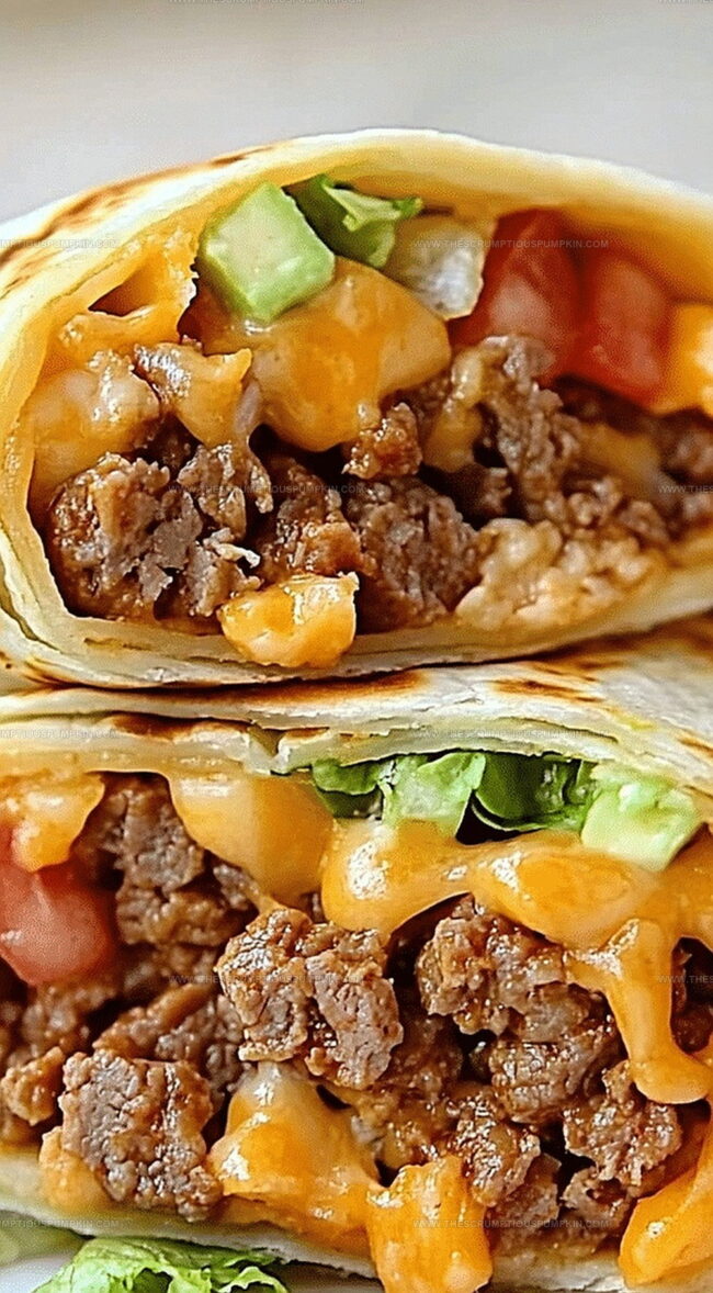 Why Nacho Cheese Beef Wrap Is So Flavorful