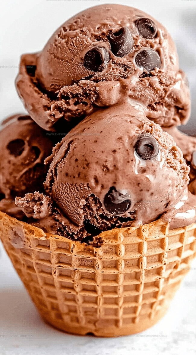 Tricks for Creamier Chocolate Ice Cream