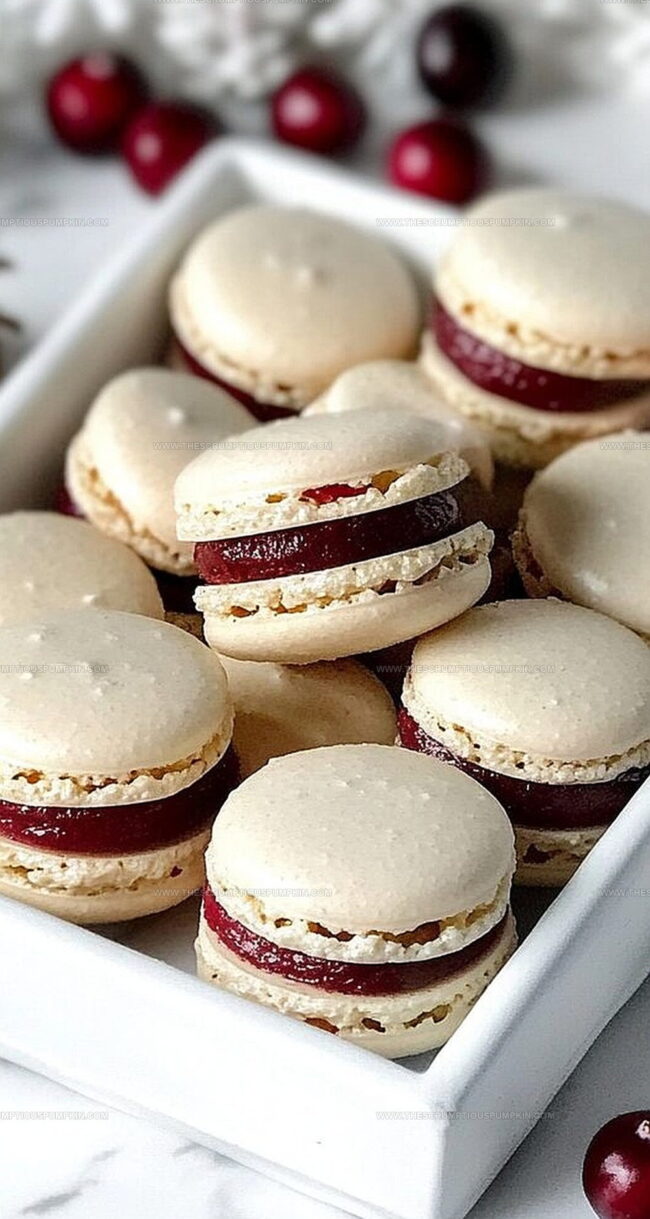 Tips for Baking Perfect Cranberry Macarons