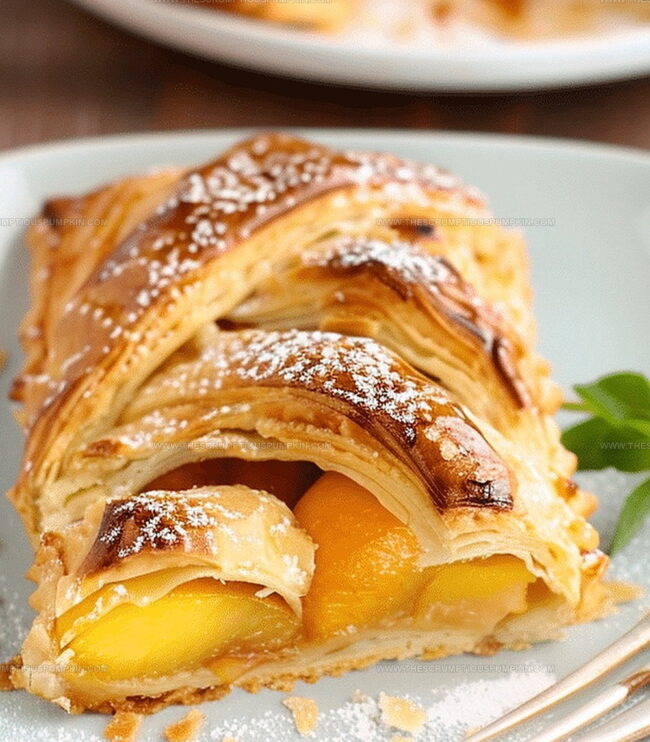 Tips for Flaky Peach Puff Pastry