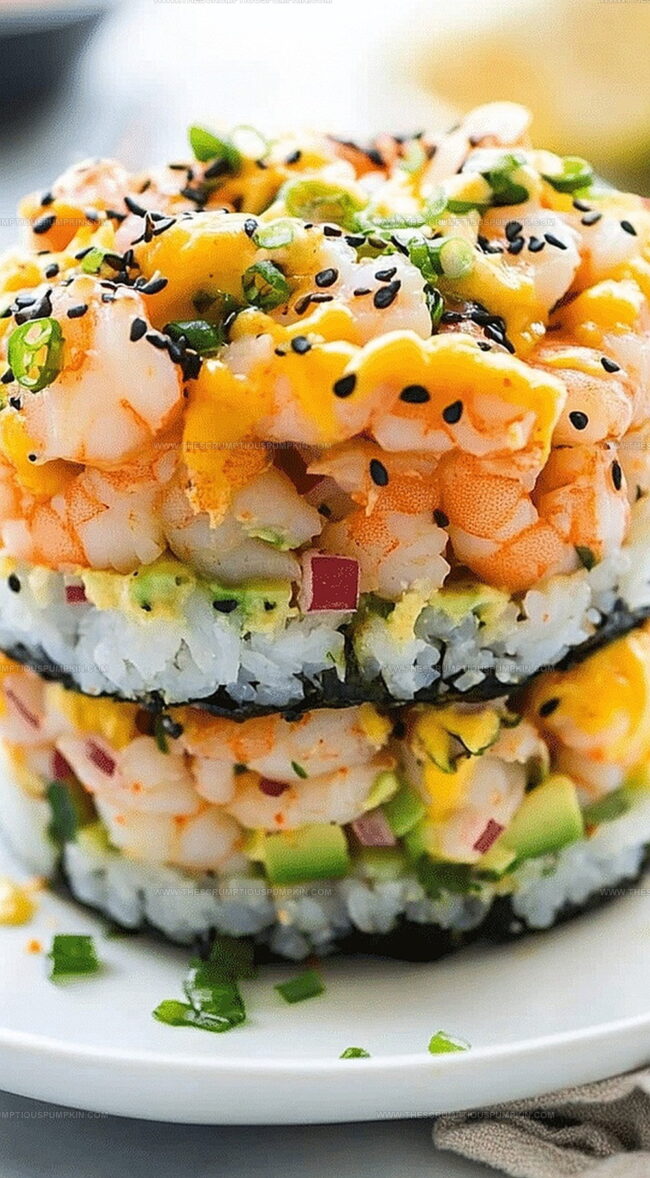 Tips for Perfect Spicy Shrimp Sushi Stacks
