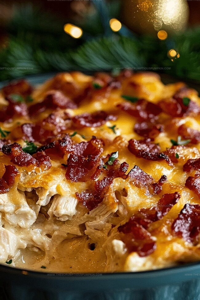 Why Chicken Bacon Ranch Casserole Is So Comforting
