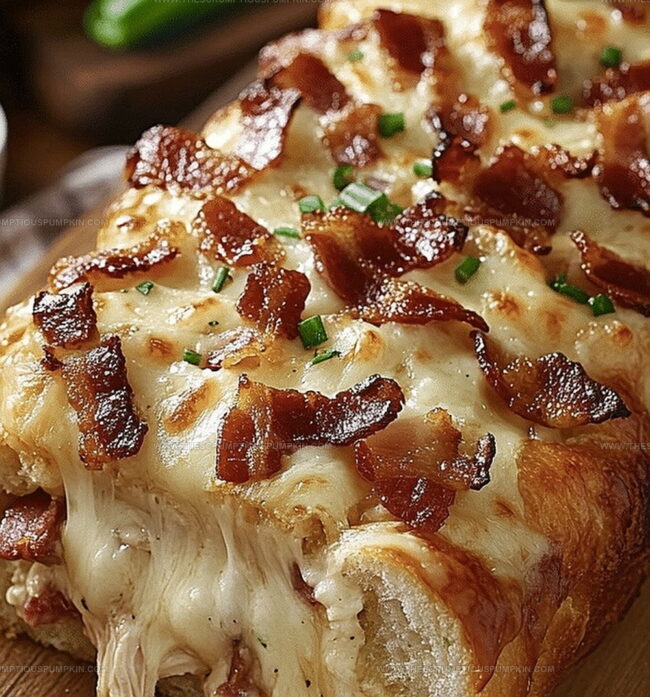 How To Make Chicken Bacon Ranch Stuffed Bread Easily