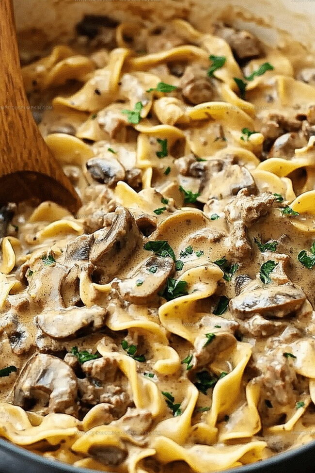 Reasons to Love One Pot Beef Stroganoff