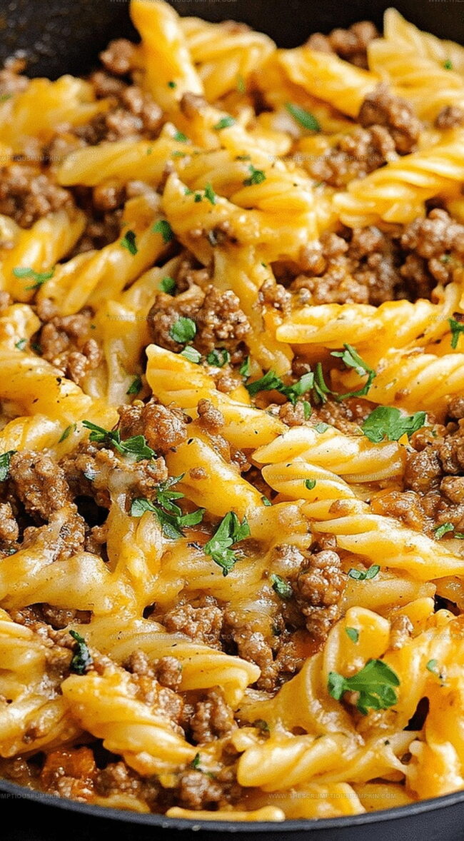 Why Cheesy Ground Beef Pasta Skillet Is a Quick Favorite