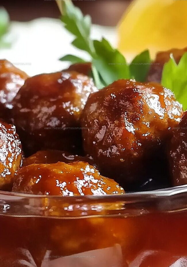 Steps To Make Cape Cod Cocktail Meatballs