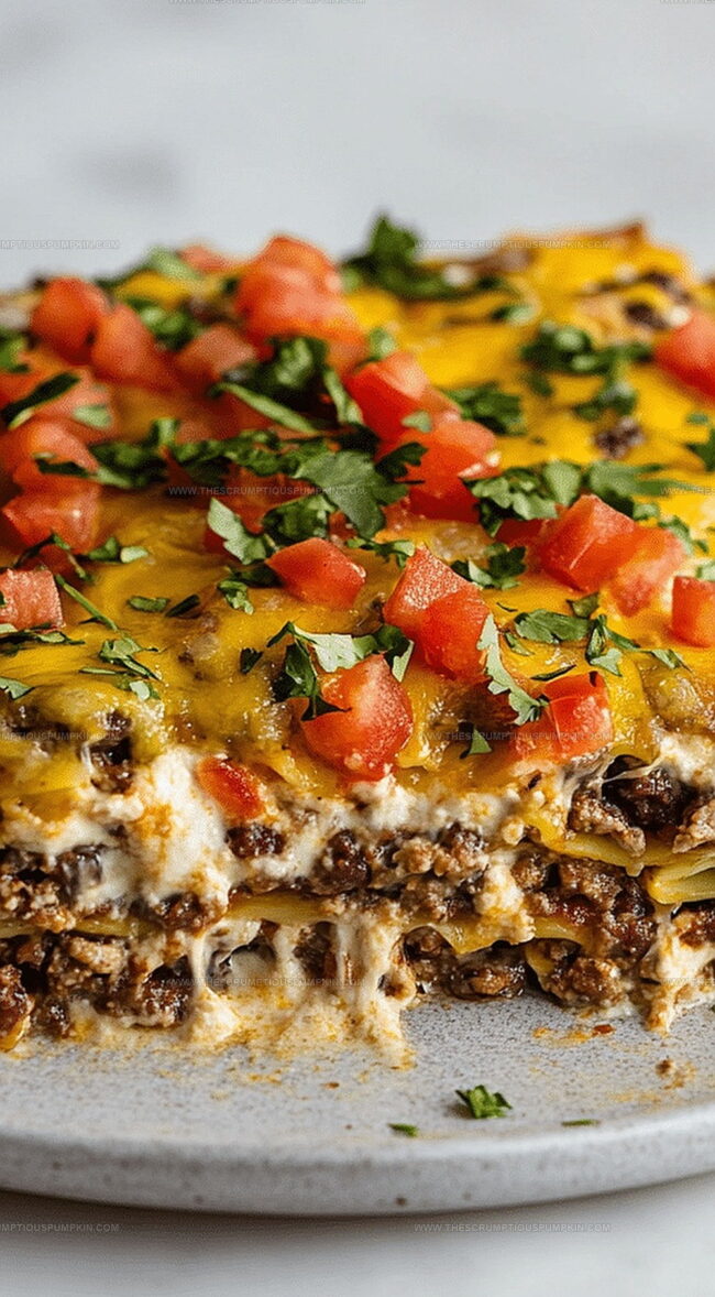 Mexican Lasagna That Packs a Punch