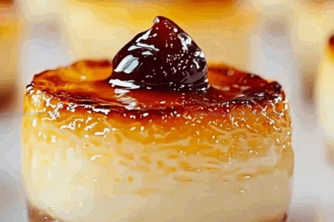 How to Bake Mini Creme Brulee Cheesecakes Easily