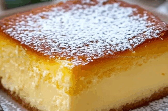 How to Make Vanilla Magic Custard Cake with Ease